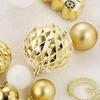 65pcs Delicate Christmas Tree Decoration Pendant Shatterproof Hanging Ornament  Party