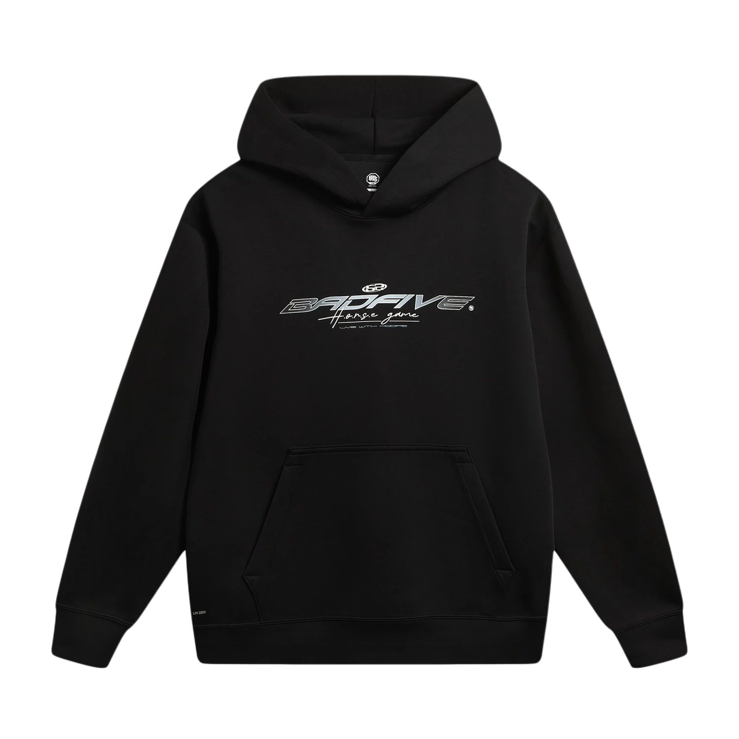 Li-Ning Badfive Letter Hooded Soft Versatile Loose Sweatshirt Men sweatshirt AWDW619-1 L