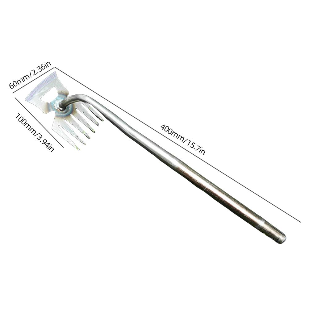 Stainless Steel Garden Weeders Grass Rooting Loose Puller Removal Gardening Soil Tools Hand Weeder Weeding Garden Supplies