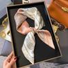 70cm Square Silk-Like Scarf Women Lightweight Fashion Accessory Office Chic Neck Wrap Stylish Print Design