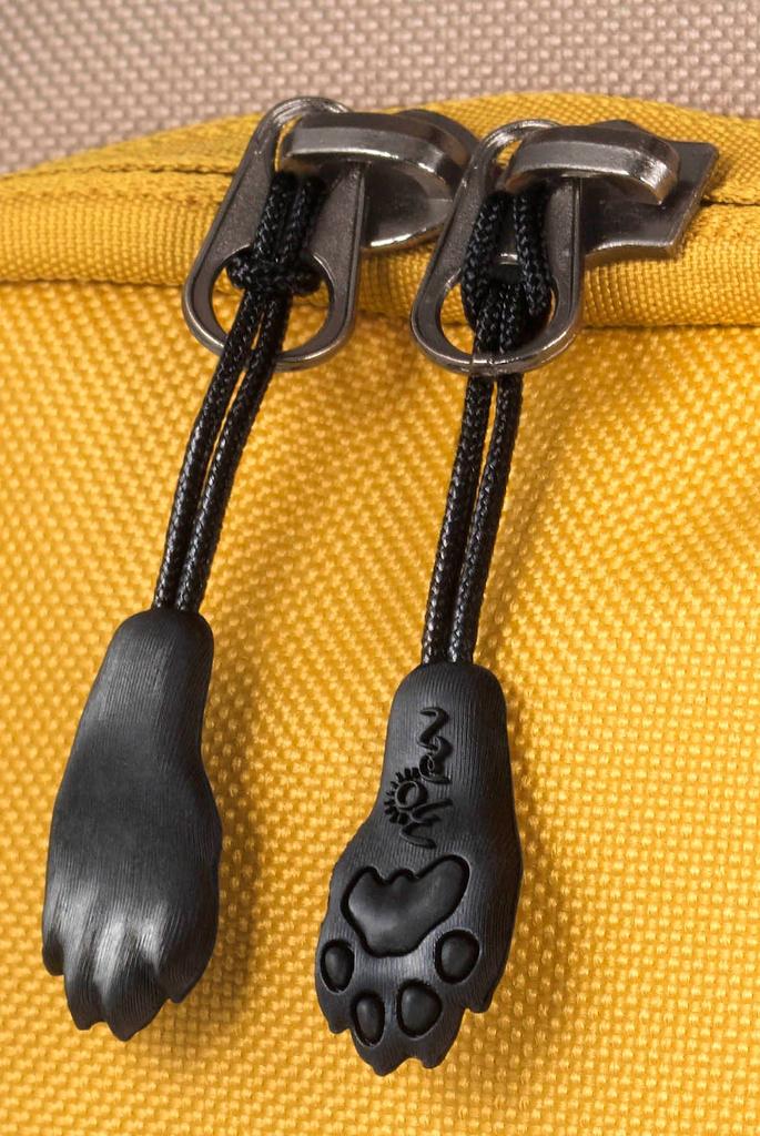 MORN CREATIONS Big Cat Backpack, Medium, Mustard