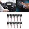 Round Rockers Switch,10Pcs Rockers Switch,12V Toggle Switch with Prewired Electrical Switches for Boats Car