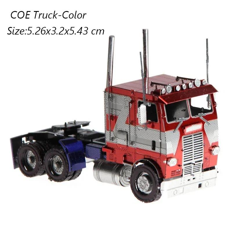 

Сделай сам Ручной 3D Металлический Пазл Тяжёлый Снегоуборочный Грузовик Самосвал COE FLE Грузовик Лесовоз Модель Сборный Пазл Игрушки Для Взрослого