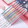 Luminous Color-Changing Glitter Gel Pen for Hand Accounts - Silver, Pearl, Crystal Sand Effect