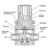Vacuum Pressure Valve SMC Type Pneumatic Vacuum Pressure Regulator With Bracket For 8mm OD Pipes