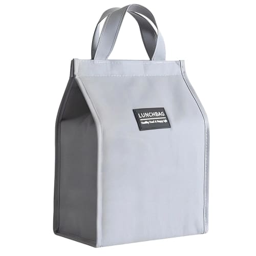 

NautoUS Lunch Bag, Waterproof Food Storage Bag, Insulated Lunch Bag, Thick Aluminum Foil, Large Lunch Bag for Commuters and Students, Ice Bag, Ice Pac