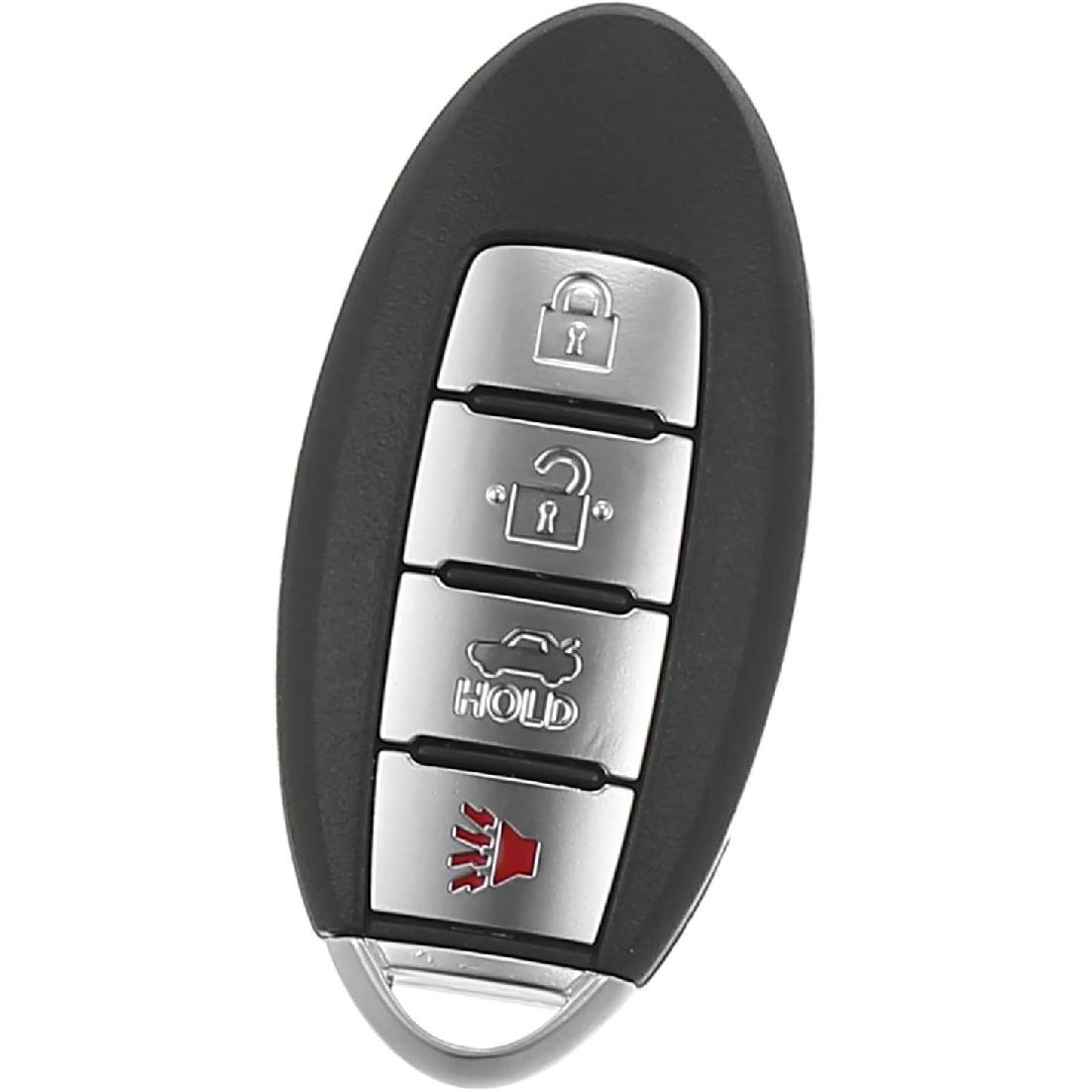 

Бесключевой брелок-пульт для Nissan Altima Maxima 2013-2015 433 МГц KR5S180144014 4 кнопки Многоразовый | Замена пульта ДУ для автомобиля 1 шт.