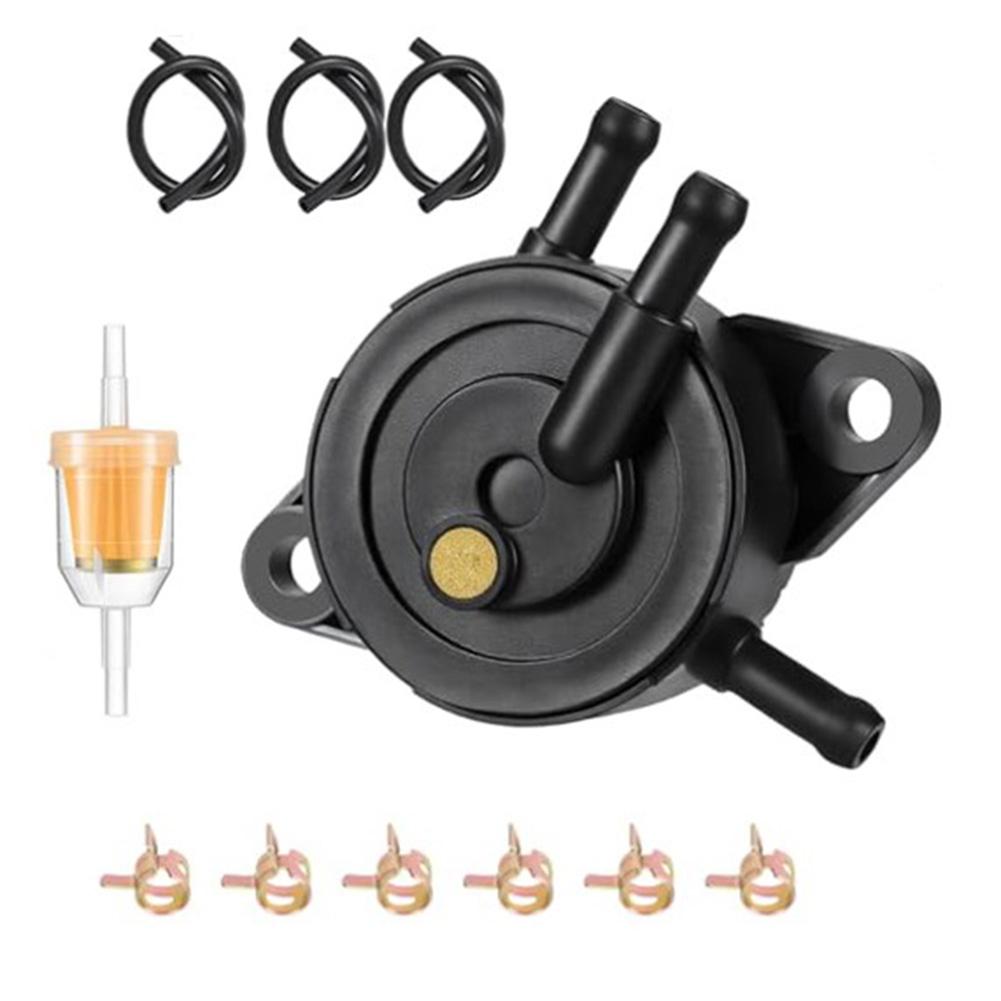 Fuel Pump With Filter & Line For 17-25HP Engines, Replaces 808492 808656 491922, Garden Tools Lawn Mower Accessories
