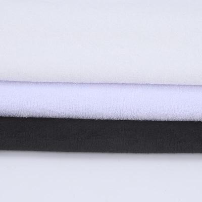 Einseitiger Frotteestrick Polyester-Frotteestoff für Pyjamas, Bademäntel und Spielzeug