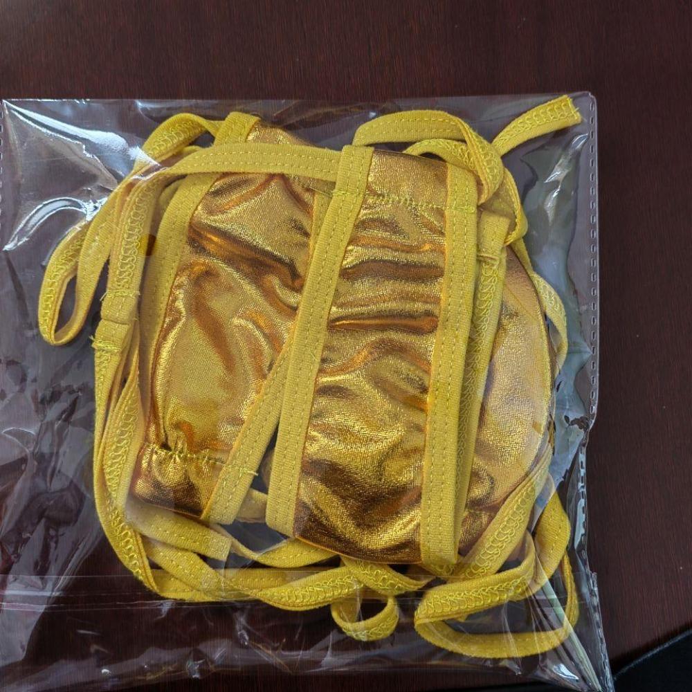 Sexy Lingerie1 Piece Halter Neck Bikini Lingerie Set Mini Bikini Open Micro Bra Top Briefs Panties For Women