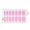 Floristic Gel Nail Stickers Semi Cured Gel Nail Polish Strips  DIY NAil Art Making