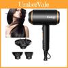 Professional Salon Negative Ionic Hair Dryer Powerful 4000w Electric Hot/cold In Black