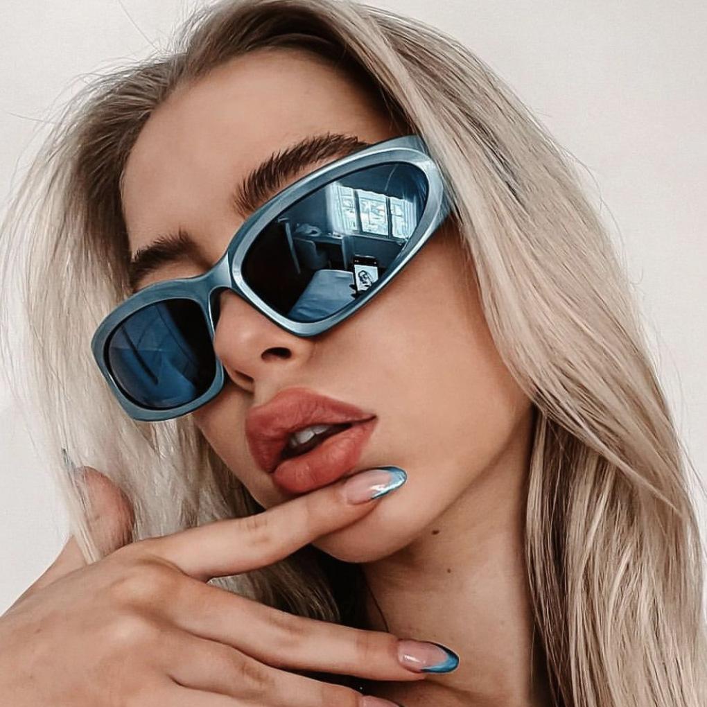 Sunglasses steampunk goggles futuristic sports YK millennial babes sun