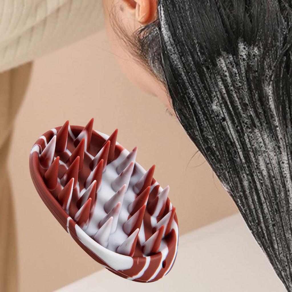 Gentle Scalp Massage Brush for All Hair Types