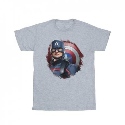 Boys The Falcon And The Winter Soldier Captain America Stare T-Shirt