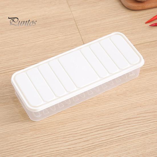 Cutie de depozitare găluște Organizator frigider de capacitate mare Cutie transparentă de depozitare a alimentelor pentru bucătărie de acasă