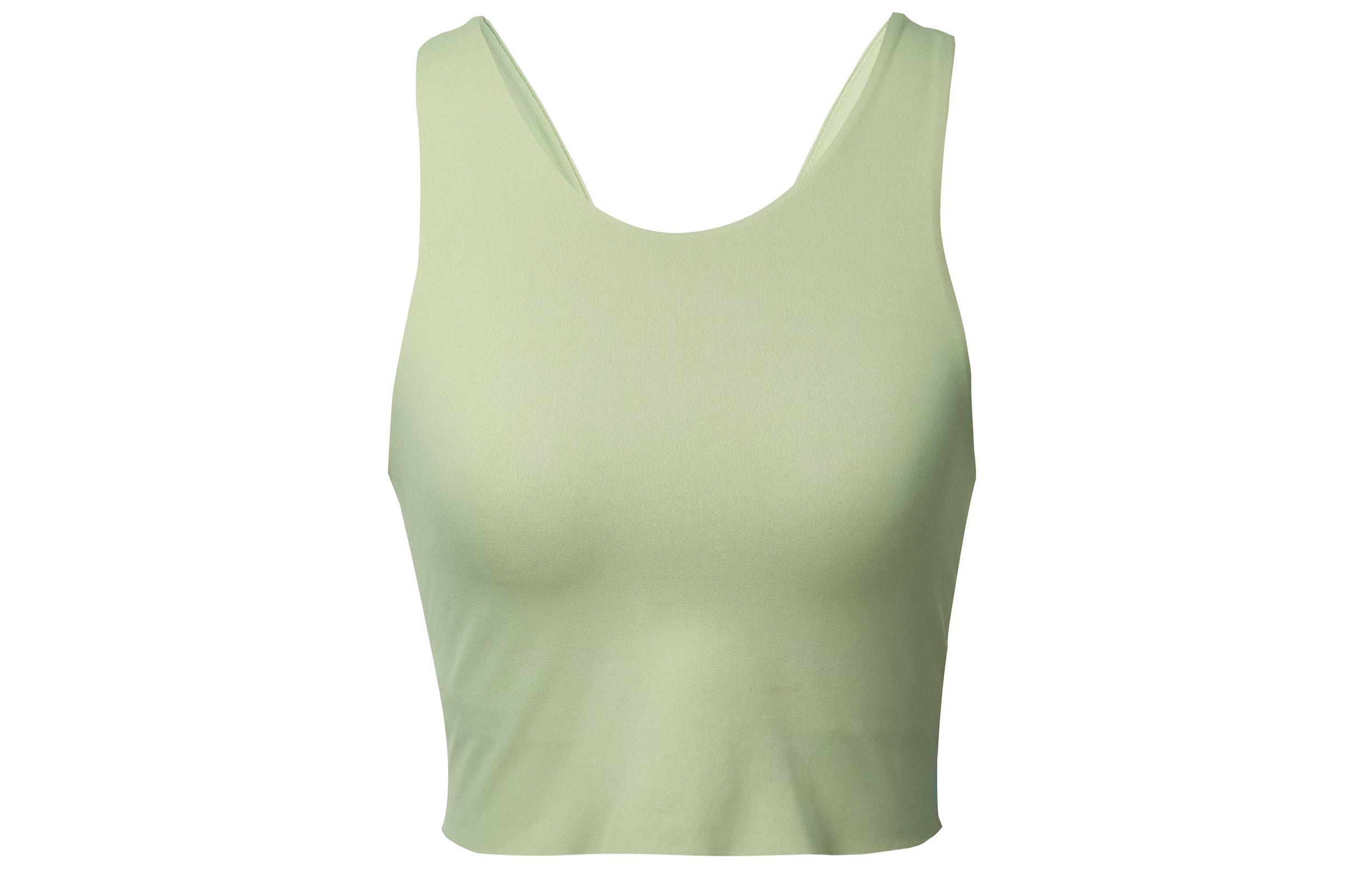 Nike Dri Fit Yoga Luxe Sport Vests Women s Matcha Green DQ6033-386 L