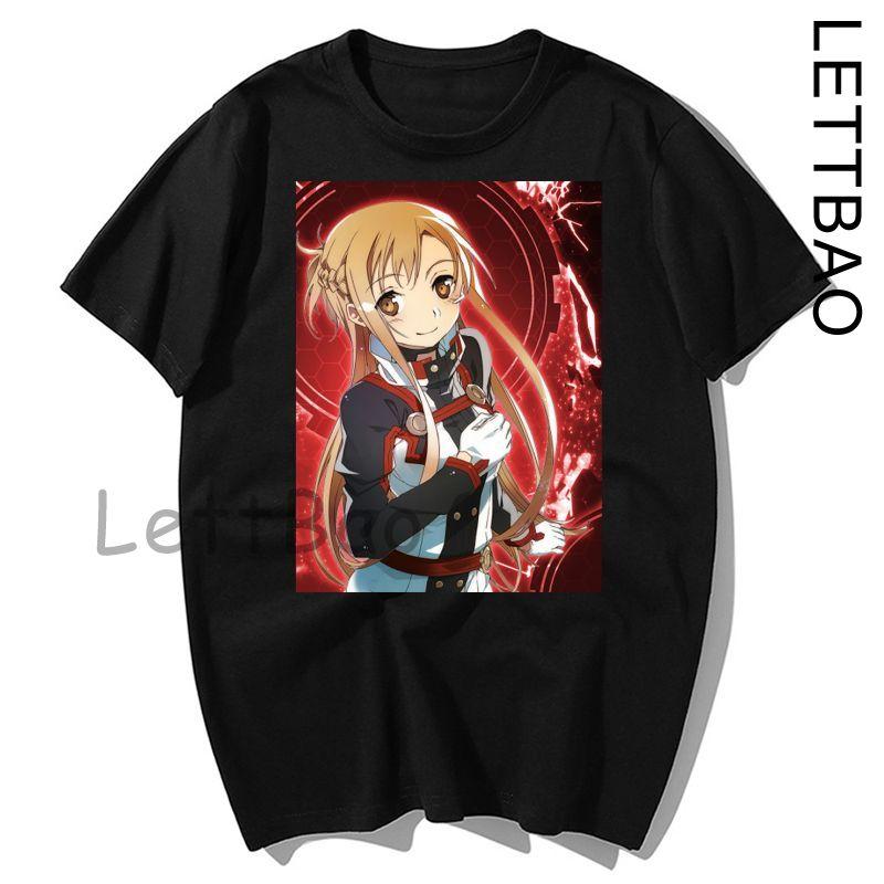 Sword Art Online T Shirt Sao Japanese Anime T Shirt Fun Casual Tee Shirt 100 Cotton