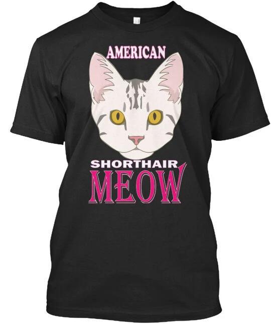 

Американская короткошерстная кошка на продажу Футболка Сделано в США Размер от S до 5XL XL