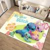1 buc Covor cu model Disney Lilo și Stitch Covoraș de zonă Covor antiderapant Lavabil manual Preș pentru podea Potrivit pentru Sufragerie Dormitor Decor Acasă