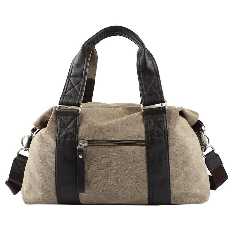 Herrentasche, Canvas-Tasche, Britische Canvas-Reisetasche, Ein-Schulter-Umhängetasche, Lässige Herrentasche