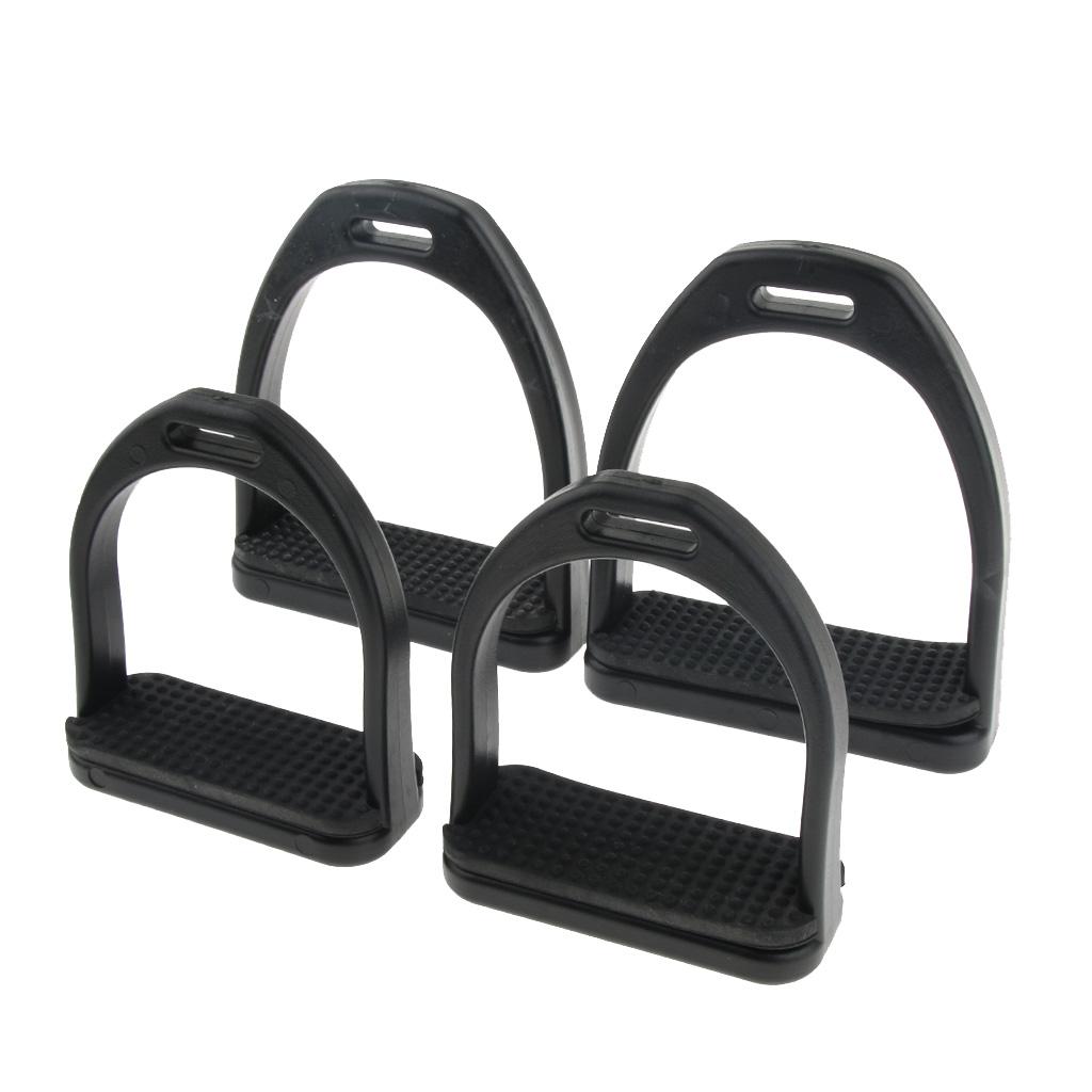 English Horse Stirrups Safety Bendy Riding Equestrian Kid