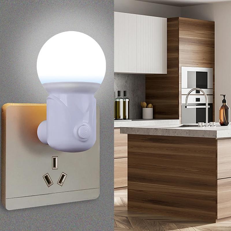 

Втыкаемый настенный ночник для детей на всю ночь 220 В светодиодные огни современные прикроватные ночники для спальни вилка ЕС ночная лампа романтический 2Color Change&EU