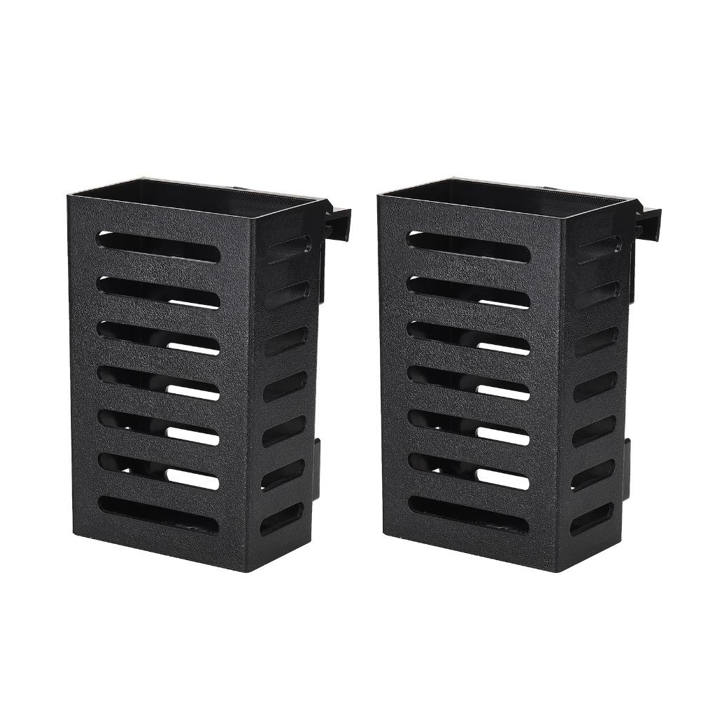 2pcs 5.04x2.09x3.15in Plant Basket Rack Stainless Steel Aquarium Planter Pot Emersed Plants