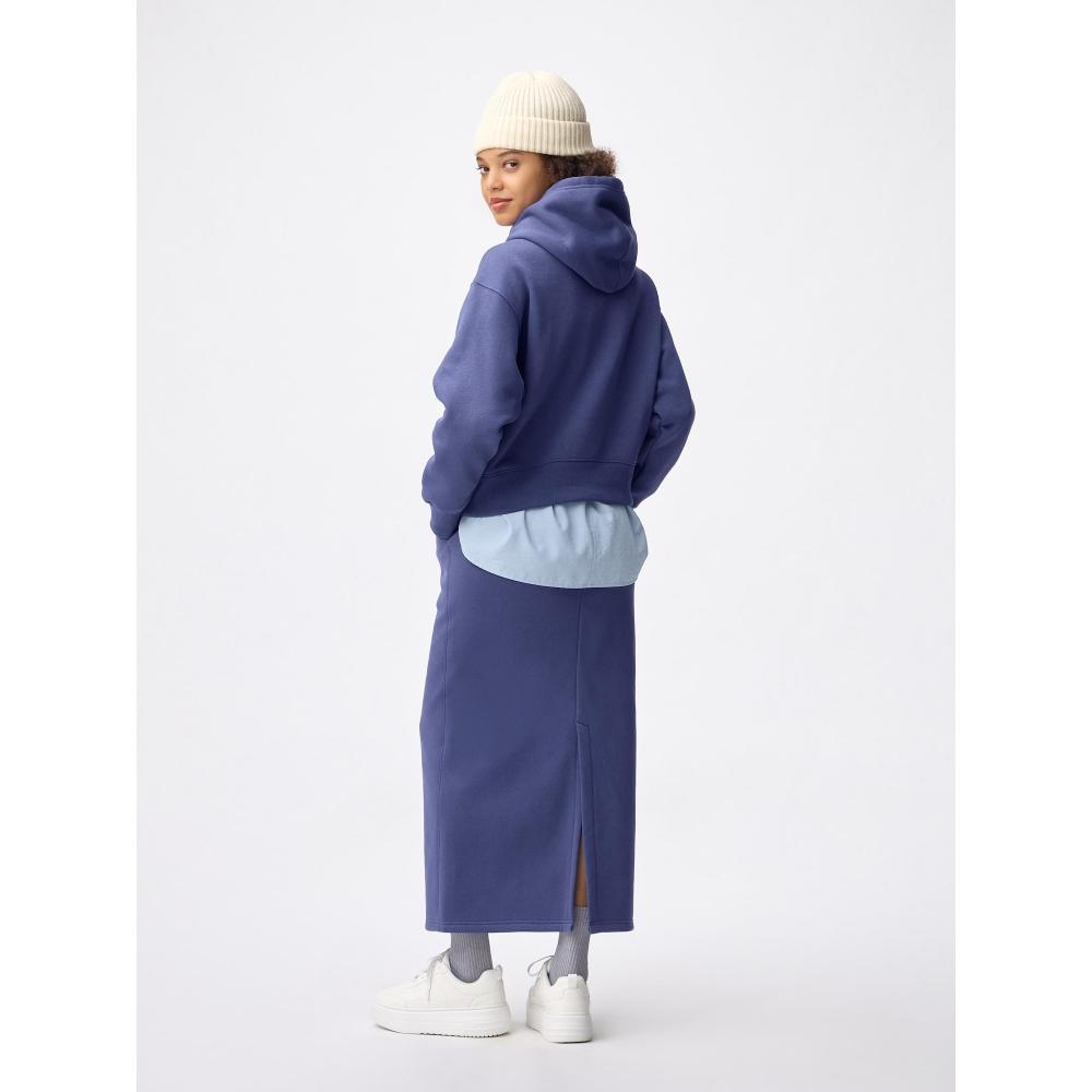 Gu Heavyweight Sweat Narrow Skirt  Length 88.5 95.5cm 