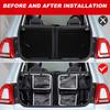 Car Rear Seat Back Storage Bag Multi functional Organizing and Storage Hanging Bag For Fiat 500 2016-2026 Accessories