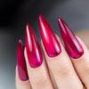 Kolorowy Top Bez Przemywania Top No Wipe Crystal Glass Molly Nails Raspberry Hema/Di-Hema Free 10G