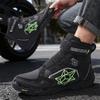 Stivali Impermeabili Antiscivolo da Moto da Uomo per Corse e Turismo