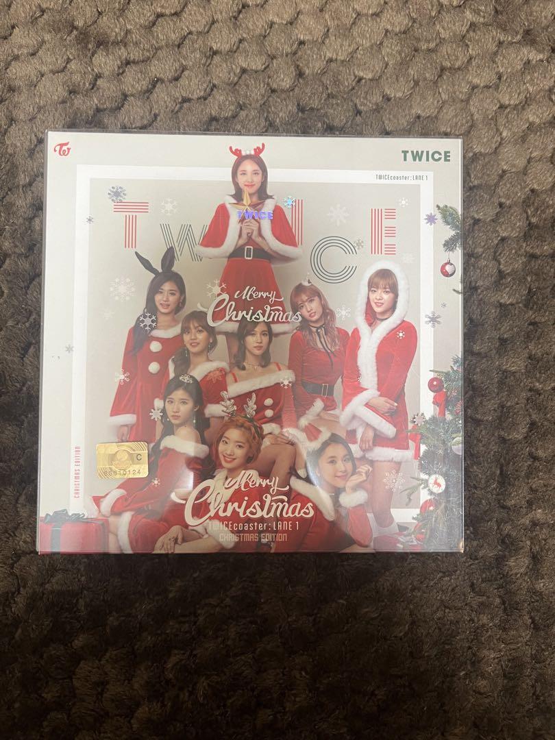 

[USED] TWICE coaster:LANE1 Christmas Edition