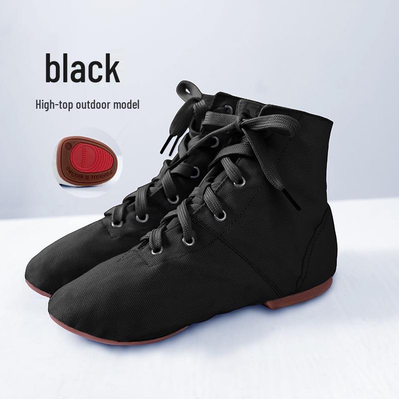Canvas Jazz & Ballet Dance Shoes - Soft-Soled for Kids & Adults