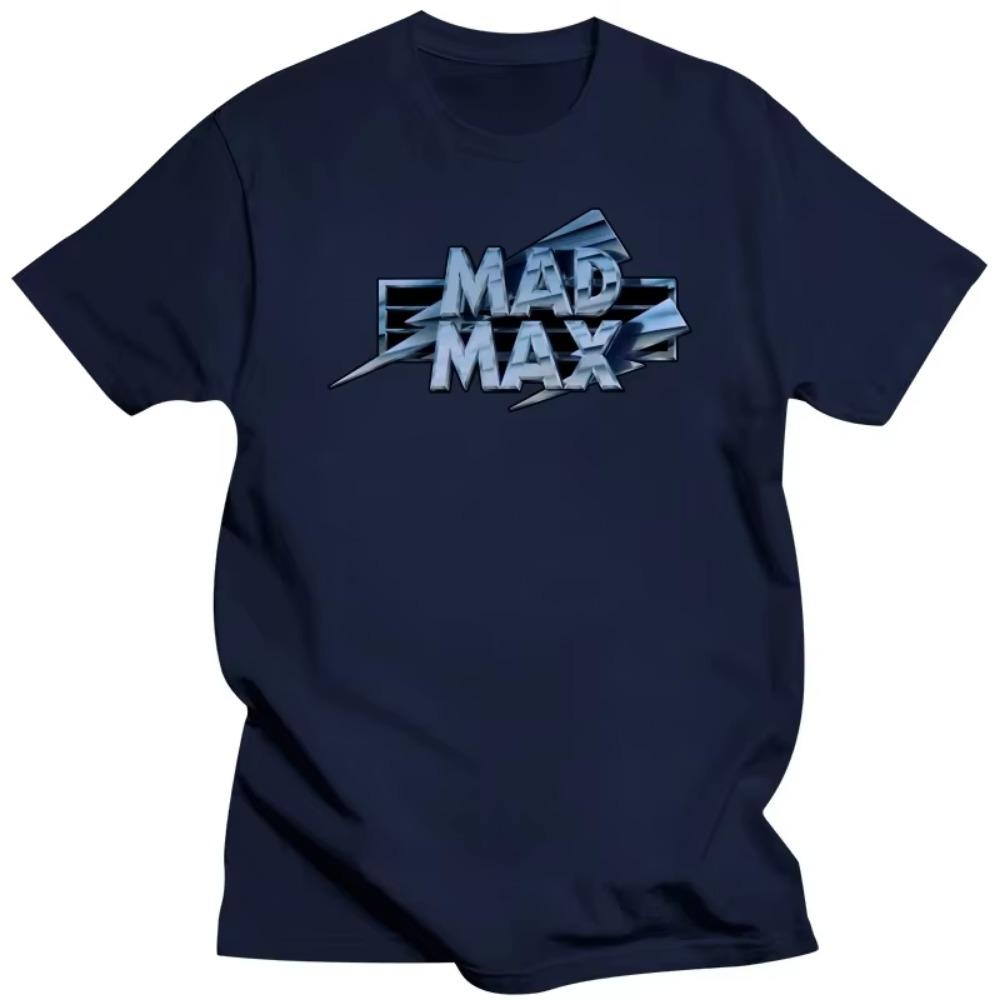 Mad Max Film Title T Shirt Mad Male Cotton T-shirt Fashion Men Tee-shirt 4XL 5XL Plus Size
