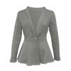 Autumn and Winter Women's New Thickened Jacquard Texture Single-button Slim Long-sleeved Jacket