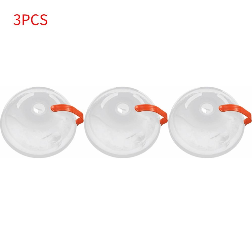 Microwave Splash Cover Thickened Transparent Splash-proof Cover with Handle BPA-free Plate Food Cover With Handle Anti-splatter