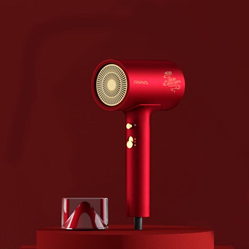 RIWA RC-7811 High-Power Negative Ion Hair Dryer CN plug (adapter included)