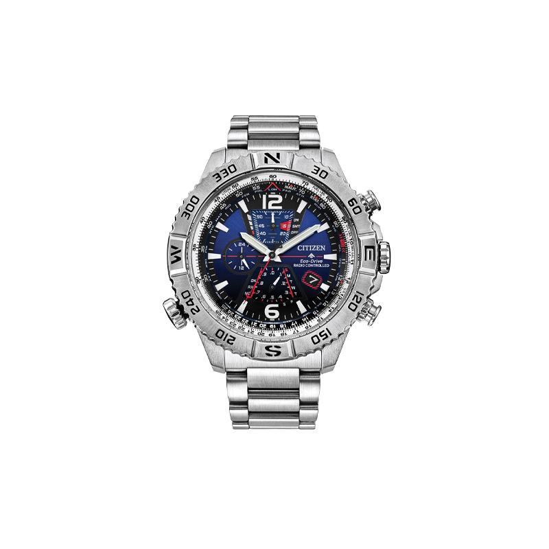 

CITIZEN Solar Quartz Men s Watch Blue Dial AT8220-55L синій