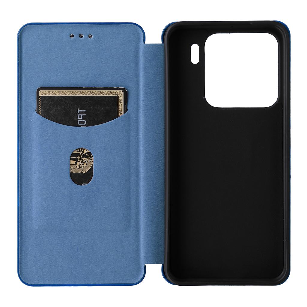 Pro Xiaomi 15 Pouzdro Textura karbonových vláken Nárazuvzdorný PU kůže Kryt na telefon