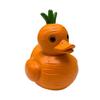 Vegetable Duck Figurine 3D Tomato Mushroom Duck Statue Resin Vegetable-Themed