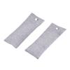 2Bags Bamboo Charcoal Home Car   Purifier Activated Carbon Shoes Deodorant Bag(Black)