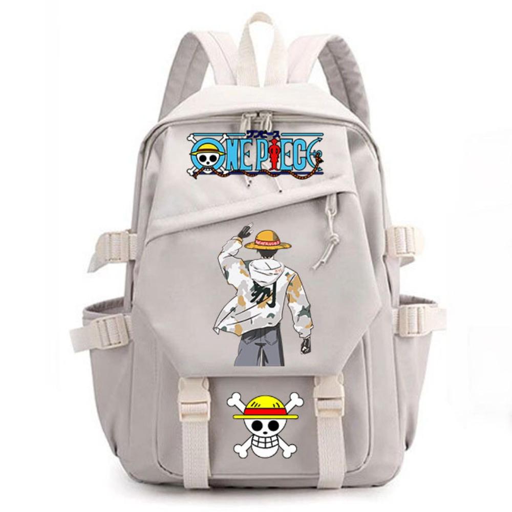 

Anime ONE PIECE schoolbag children s backpack primary school bag male and female junior high school students college students campus backpack 29*16*46cm