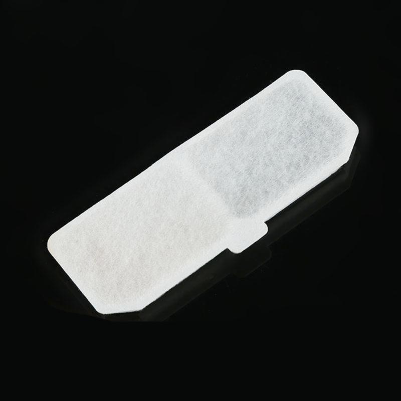 Haustier Wasserspender Filterelement, Aktivkohle+Filterwatte, Quadratisches Zirkulierendes Wasser