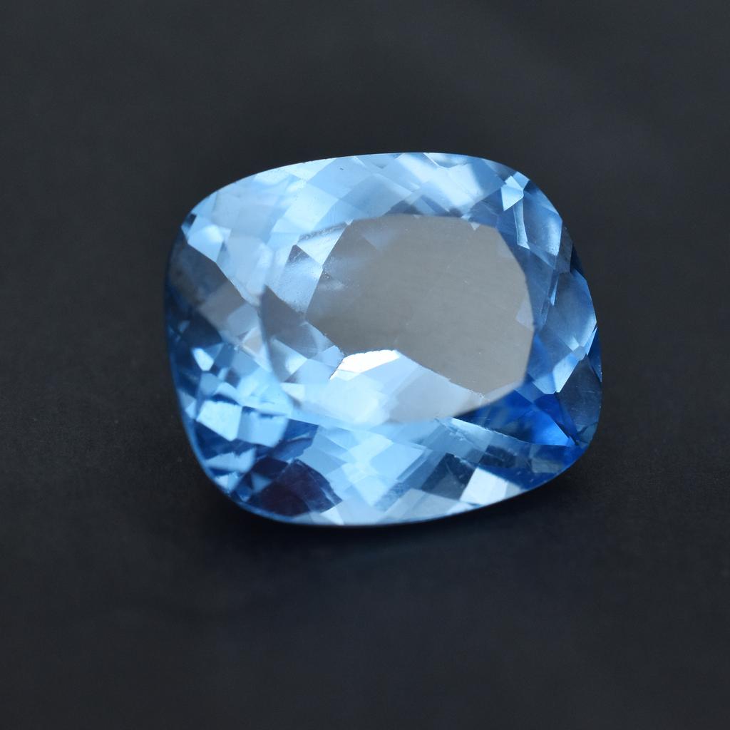 Natural Blue Sapphire 20.45ct Cushion Cut Certified Loose Gemstone