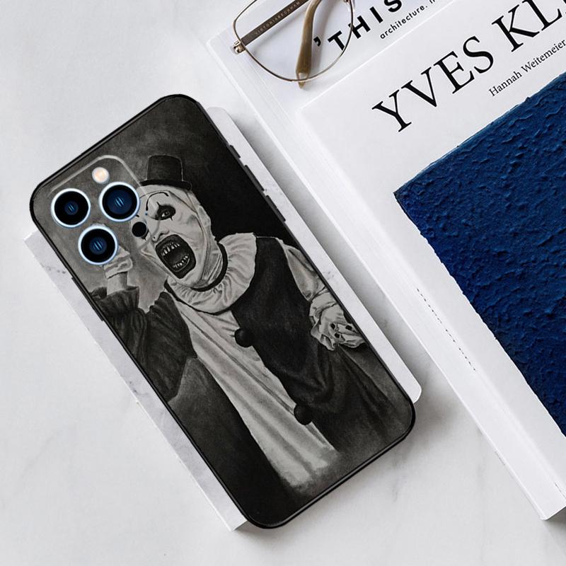 Terrifier Hoesje Voor iPhone 15 16 Pro Max 14 12 11 13 Pro Max Plus XR X XS Max 12 13 Mini Cover