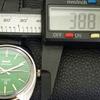INDIAN VINTAGE HMT KOHINOOR HAND-WINDING MENS GREEN COLOR DIAL WATCH a440917-4