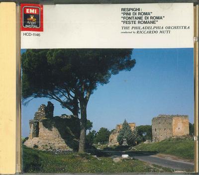 CD RIOCCARDO MUTI - Respighi Pini Di Roma / Fontane Di  HCD1146 EMI Japan Classical Used