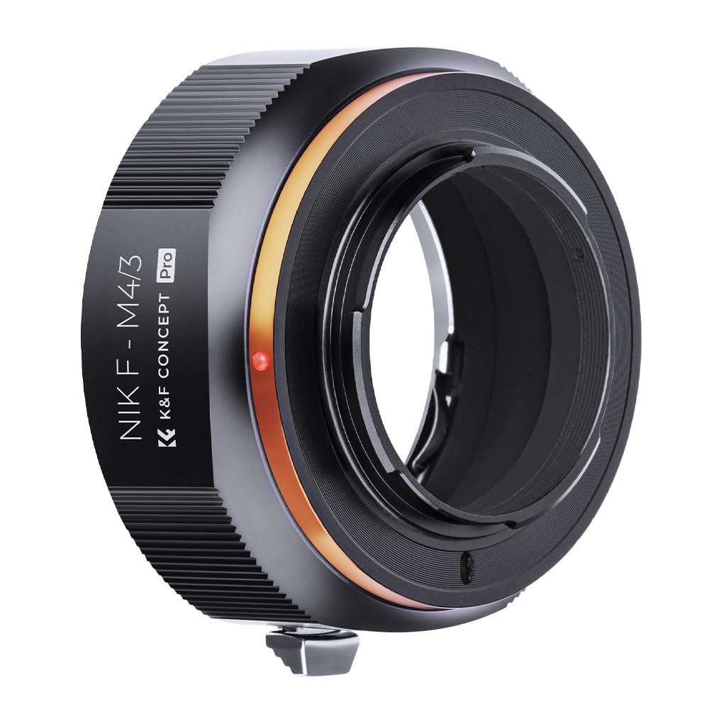 Concept mount adapter Nikon F-vatting Micro Four Thirds-vatting conversie Compatibel met Nikon Micro-vatting conversieadapter Matte afwerking Oneindigheid