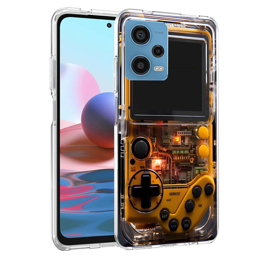 Classic Game Boy Games Phone Case For Redmi Note 13 12 14 15 Pro Plus 13R 11 11T 11E 11S 10 Pro 10S 9 9S Cover Cell Clear TPU Ca Redmi Note 14 Pro 4G